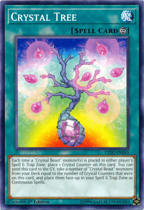 Crystal Tree [LED2-EN045] Common - Doe's Cards