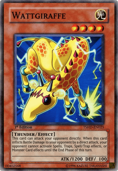 Wattgiraffe [TSHD-EN025] Super Rare - Doe's Cards