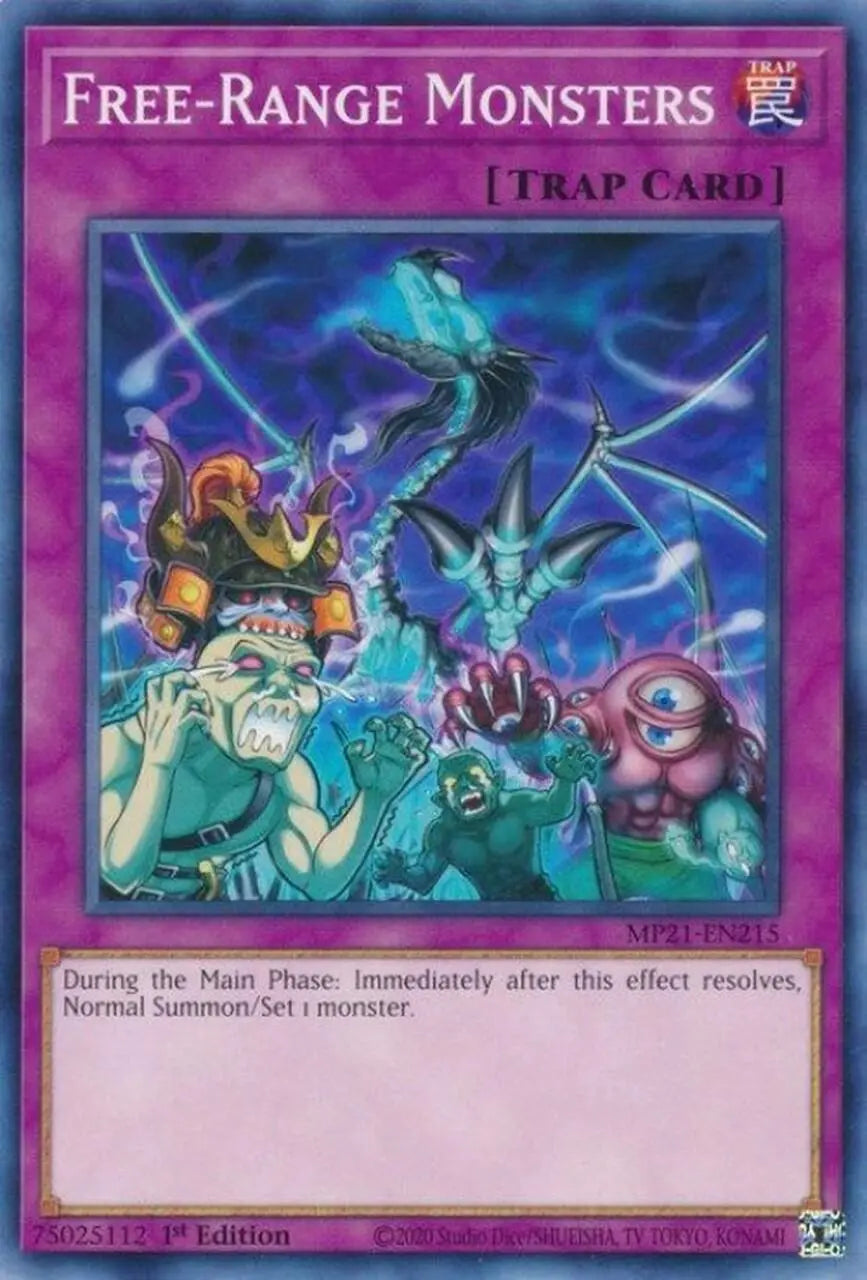 Free-Range Monsters [MP21-EN215] Common - Doe's Cards