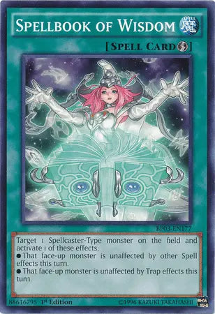 Spellbook of Wisdom [BP03-EN177] Common - Doe's Cards