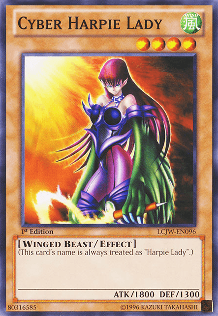 Cyber Harpie Lady [LCJW-EN096] Common - Doe's Cards