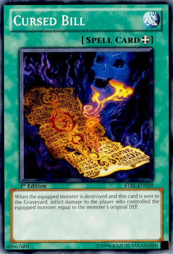 Cursed Bill [STBL-EN059] Common - Doe's Cards