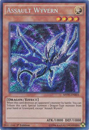 Assault Wyvern [MVP1-ENS03] Secret Rare - Doe's Cards