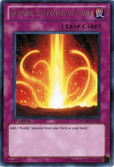Gleipnir, the Fetters of Fenrir [STOR-EN073] Ultra Rare - Doe's Cards