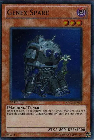 Genex Spare [HA02-EN007] Super Rare - Doe's Cards