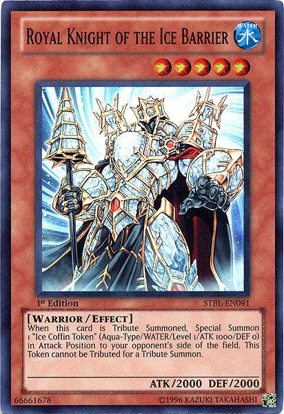 Royal Knight of the Ice Barrier [STBL-EN091] Super Rare - Doe's Cards