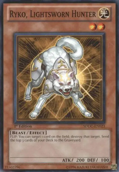 Ryko, Lightsworn Hunter [SDDC-EN023] Common - Doe's Cards