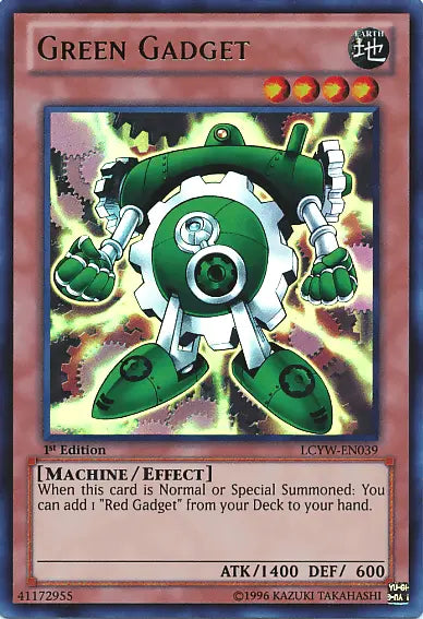 Green Gadget [LCYW-EN039] Ultra Rare - Doe's Cards