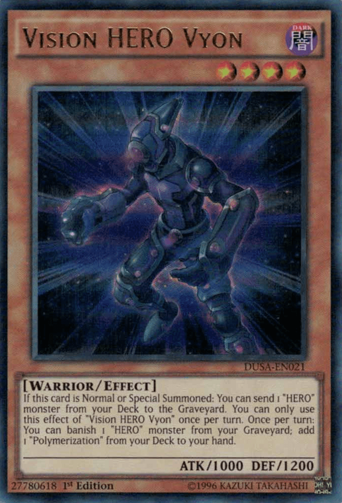 Vision Hero Vyon [DUSA-EN021] Ultra Rare - Doe's Cards