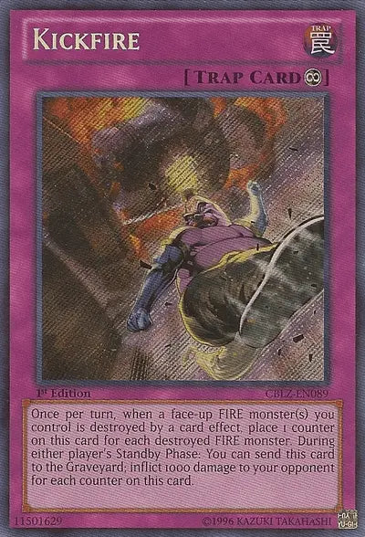 Kickfire [CBLZ-EN089] Secret Rare - Doe's Cards