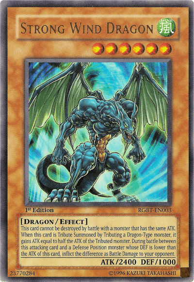 Strong Wind Dragon [RGBT-EN003] Ultra Rare - Doe's Cards