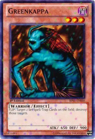 Greenkappa [BP01-EN056] Starfoil Rare - Doe's Cards