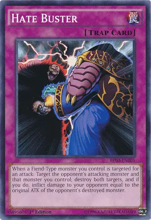 Hate Buster [BP03-EN205] Common - Doe's Cards