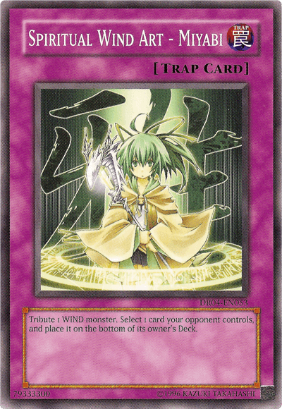 Spiritual Wind Art - Miyabi [DR04-EN053] Common - Doe's Cards