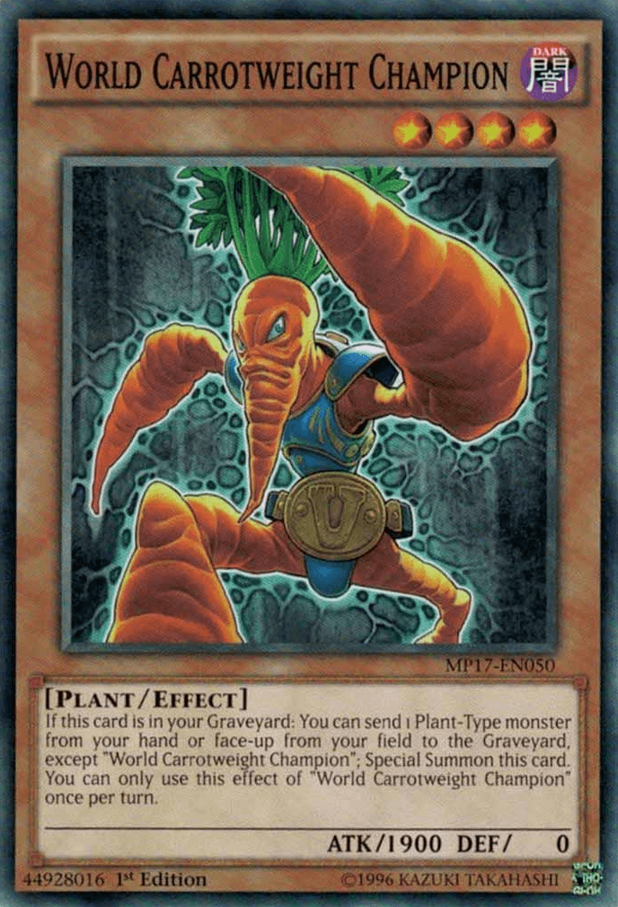 World Carrotweight Champion [MP17-EN050] Common - Doe's Cards