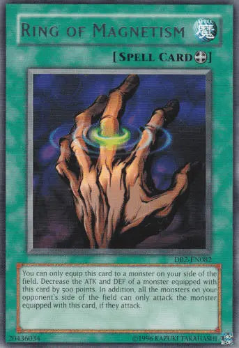 Ring of Magnetism [DB2-EN082] Rare - Doe's Cards