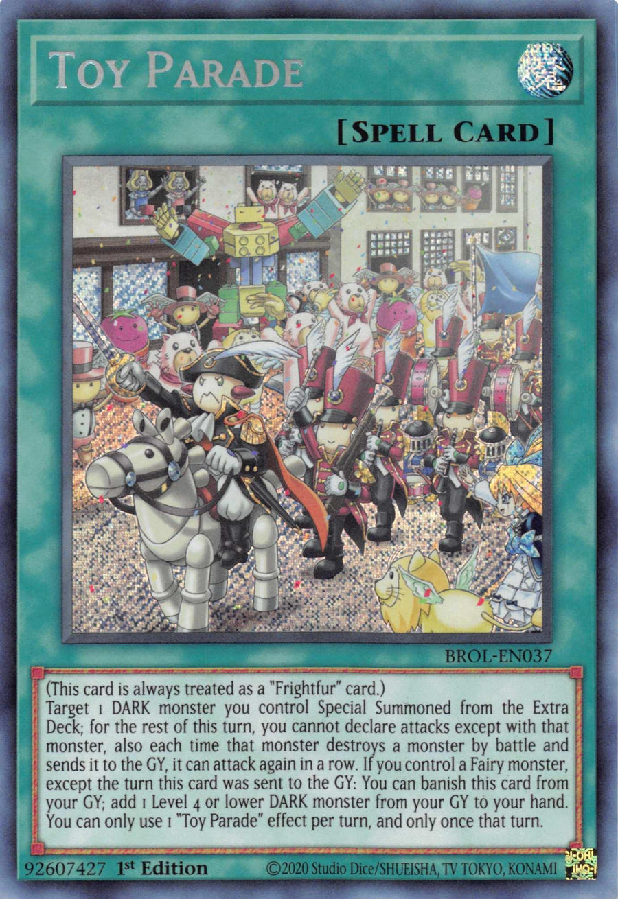 Toy Parade [BROL-EN037] Secret Rare - Doe's Cards