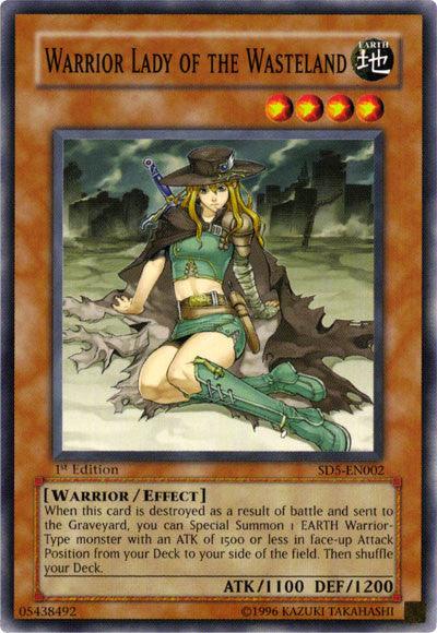 Warrior Lady of the Wasteland [SD5-EN002] Common - Doe's Cards