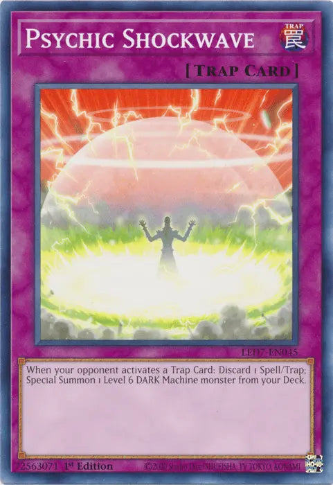 Psychic Shockwave [LED7-EN045] Common - Doe's Cards
