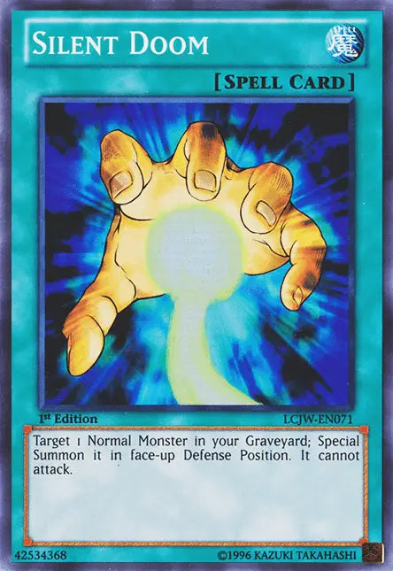 Silent Doom [LCJW-EN071] Super Rare - Doe's Cards