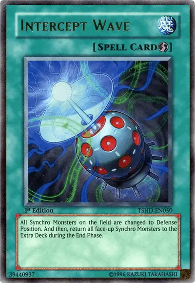 Intercept Wave [TSHD-EN050] Ultra Rare - Doe's Cards