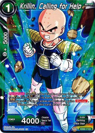 Krillin, Calling for Help (EX06-17) [Special Anniversary Set] - Doe's Cards