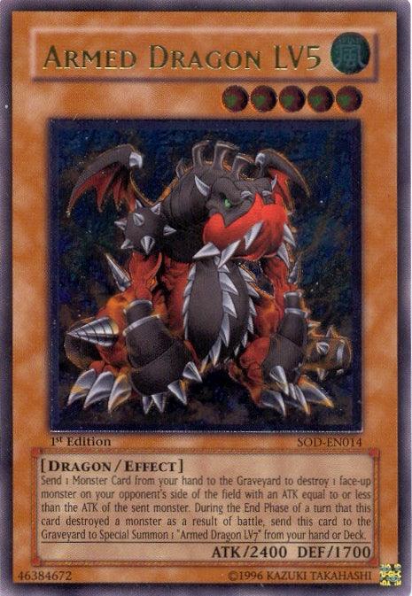 Armed Dragon LV5 [SOD-EN014] Ultimate Rare - Doe's Cards