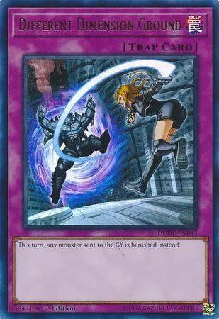Different Dimension Ground [DUDE-EN045] Ultra Rare - Doe's Cards