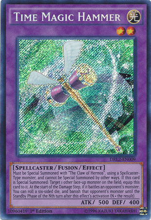 Time Magic Hammer [DRL2-EN009] Secret Rare - Doe's Cards