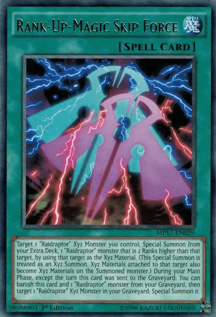 Rank-Up-Magic Skip Force [MP17-EN029] Rare - Doe's Cards