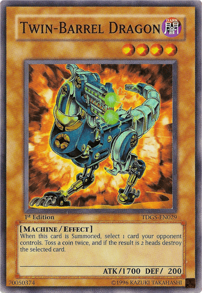 Twin-Barrel Dragon [TDGS-EN029] Super Rare - Doe's Cards