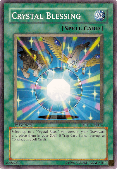 Crystal Blessing [DP07-EN014] Common - Doe's Cards