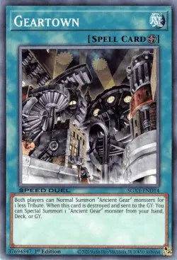 Geartown [SGX1-END14] Common - Doe's Cards
