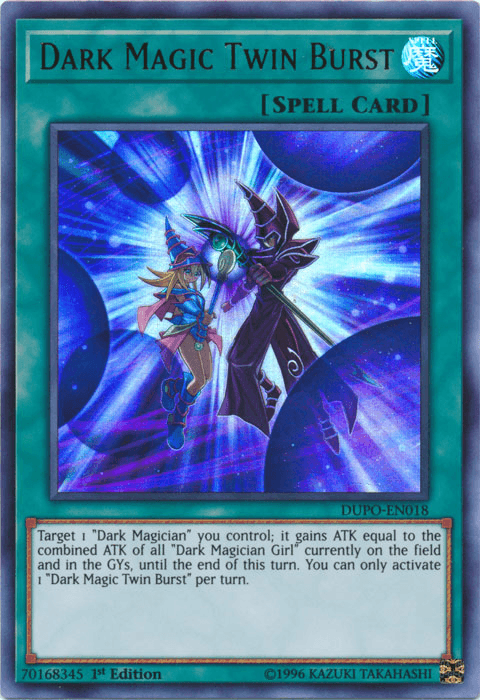 Dark Magic Twin Burst [DUPO-EN018] Ultra Rare - Doe's Cards