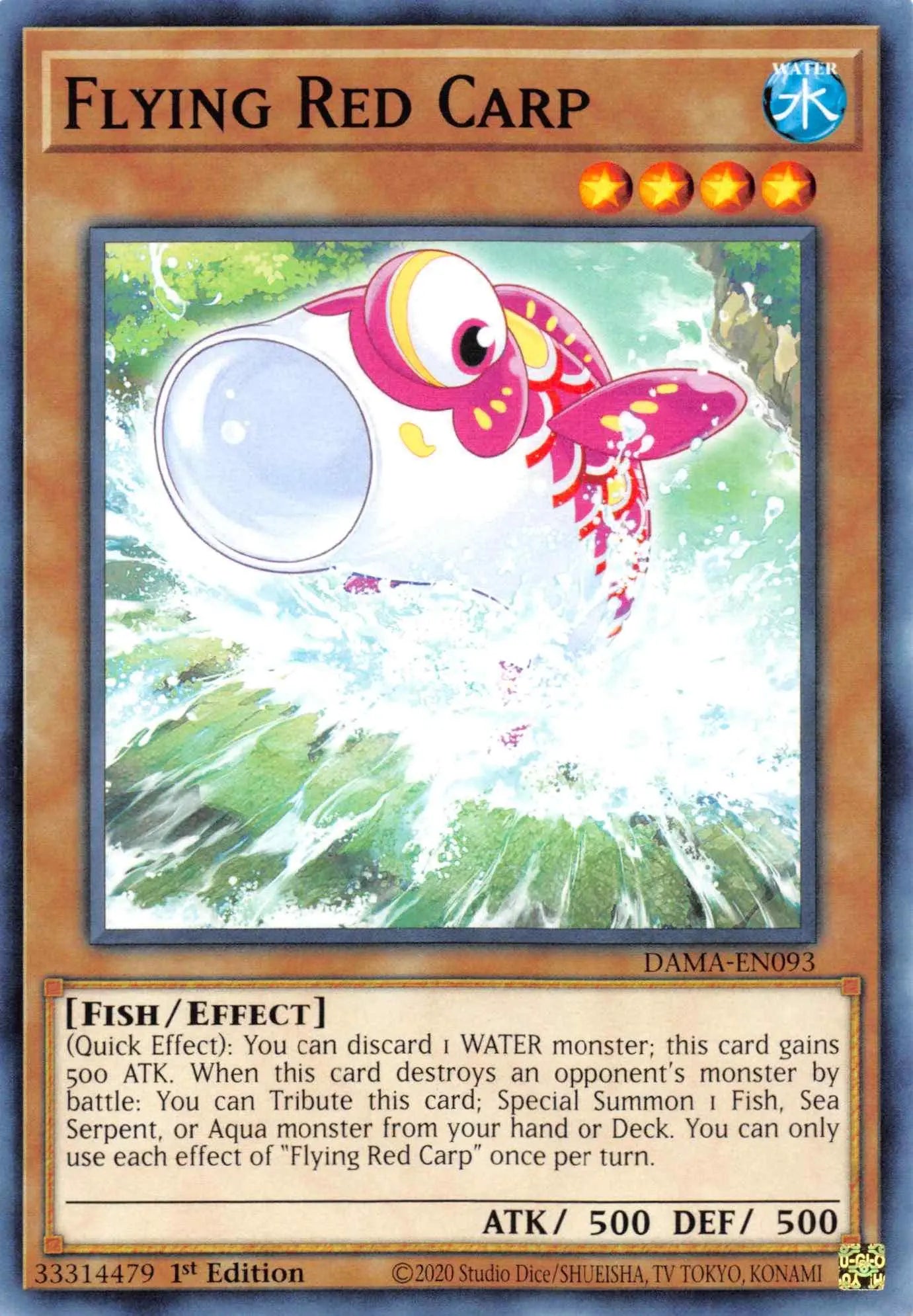 Flying Red Carp [DAMA-EN093] Common - Doe's Cards