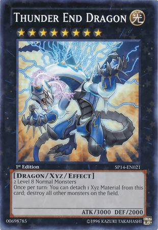 Thunder End Dragon [SP14-EN021] Starfoil Rare - Doe's Cards