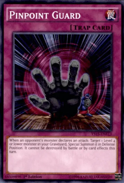 Pinpoint Guard [YS15-ENF23] Common - Doe's Cards