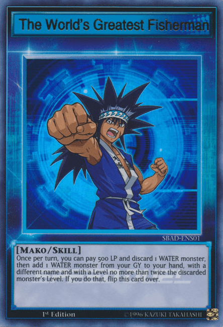 The World's Greatest Fisherman [SBAD-ENS01] Ultra Rare - Doe's Cards