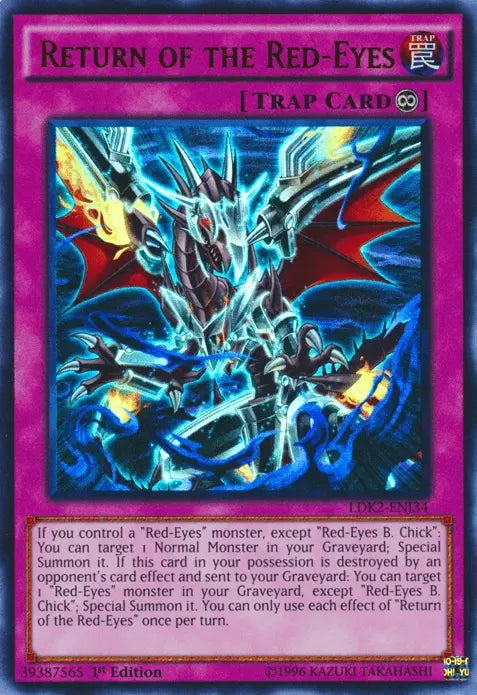 Return of the Red-Eyes [LDK2-ENJ34] Ultra Rare - Doe's Cards