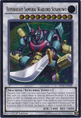 Superheavy Samurai Warlord Susanowo [SECE-EN048] Ultimate Rare - Doe's Cards