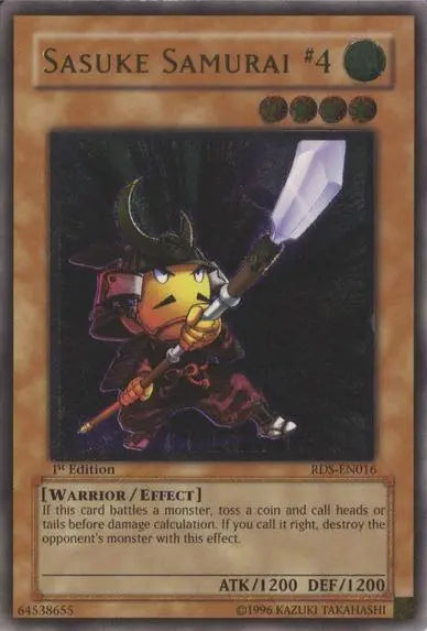 Sasuke Samurai #4 [RDS-EN016] Ultimate Rare - Doe's Cards