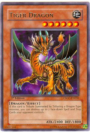 Tiger Dragon [CSOC-EN036] Rare - Doe's Cards