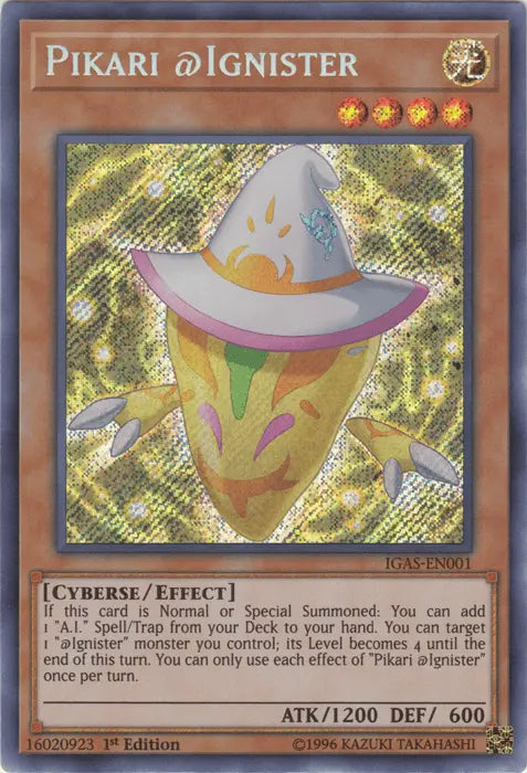 Pikari @Ignister [IGAS-EN001] Secret Rare - Doe's Cards