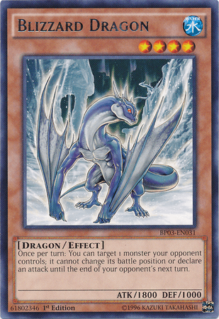 Blizzard Dragon [BP03-EN031] Rare - Doe's Cards