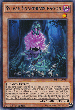 Sylvan Snapdrassinagon [MP15-EN014] Rare - Doe's Cards