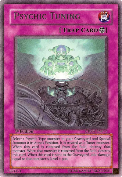 Psychic Tuning [CRMS-EN076] Rare - Doe's Cards