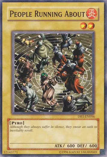 People Running About [DR1-EN056] Common - Doe's Cards