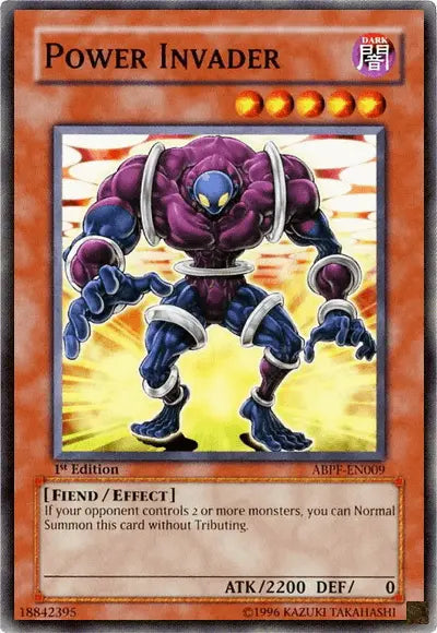 Power Invader [ABPF-EN009] Common - Doe's Cards