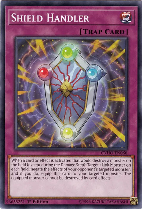 Shield Handler [CYHO-EN068] Common - Doe's Cards