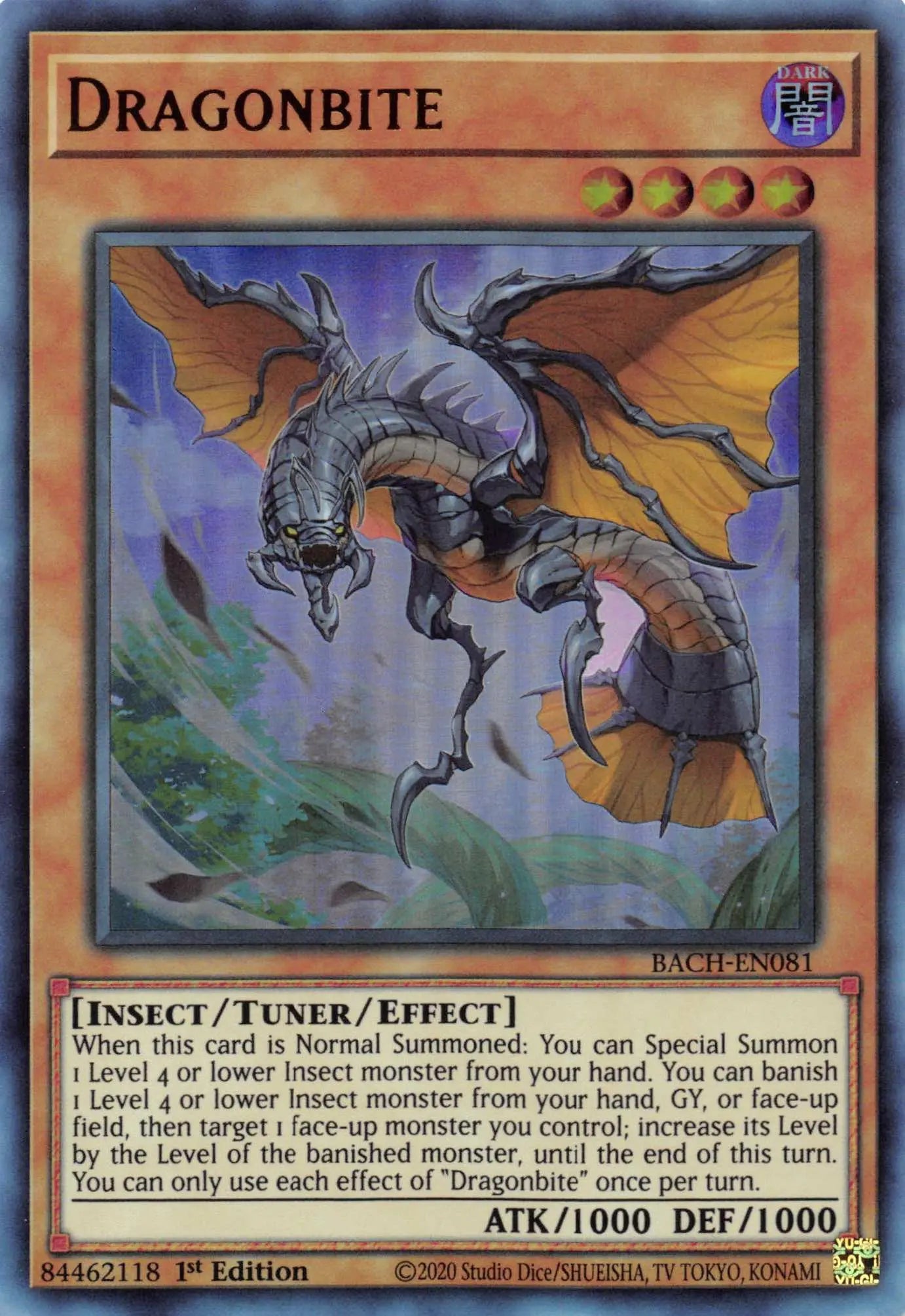 Dragonbite [BACH-EN081] Ultra Rare - Doe's Cards